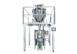 Puffed food packaging machine